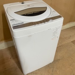 053192 東芝　5.0kg洗濯機　2022年製