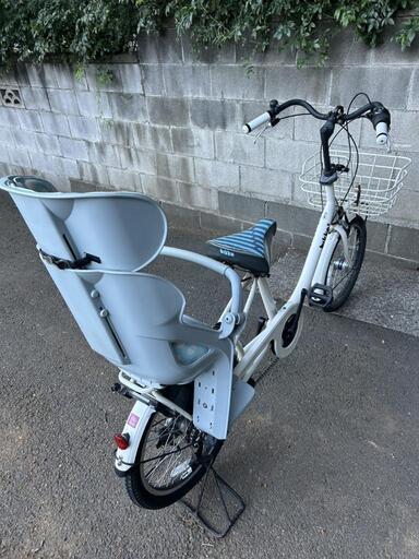 2153ブリヂストン3人乗り対応20インチ子供乗せ電動アシスト自転車 3人乗り