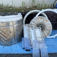 洗濯機の分解クリーニング行っています！配送設置込み　Panasonic10K洗濯乾燥機　分解クリーニング済み