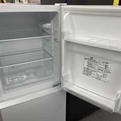 2ドア冷蔵庫 106L 2022年製 ニトリ NTR-106WH Nグラシア ホワイト 100Lクラス 札幌市手稲区