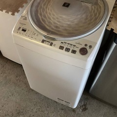 ♦️ SHARP電気洗濯乾燥機【2012年式】ES-TX810-S