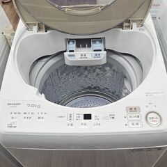 6ヶ月保証付き！！！　シャープ　洗濯機　ES-SH7C　2019年製