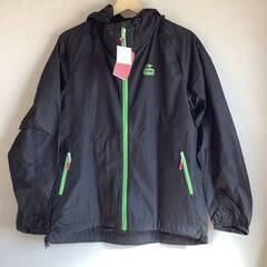 【新品！美品！】CHUMS チャムス レディバクジャケット Mサイズ ブラック&グリーン 黒 ウインドブレーカー アウター 軽量　防風 新品！美品！】CHUMS チャムス レディバクジャケット Mサイズ ブラック