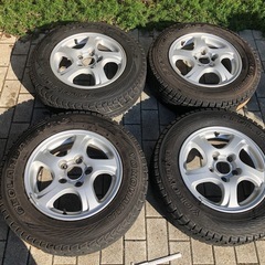 ＜オールシーズンタイヤ・ホイール 4本＞ 205/60R16 ファルケン ’18 80～85% 16x6.5J RAFALE 鷲マーク 5H    ～横浜市旭区 ズーラシア近く～ オールシーズンタイヤ・ホイール 4本＞ 205/60R16 ファルケン '18 80