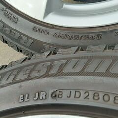 17インチ冬 アウディ A4／S4／A5／S5 など【富山】225/50R17 PCD112 中古4本 アウディ純正 仕様 正規ディーラーオプション社外アルミ