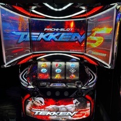 パチスロ　実機　鉄拳5 スロット