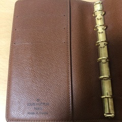 ルイヴィトン手帳カバー