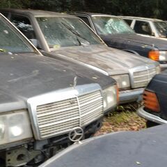 Mベンツ190E-26-リサイクル-部品取り車両-書類あり