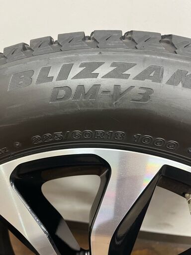 レクサスNX200tFスポーツ純正ホイール4本セット（BSスタッドレスタイヤ 