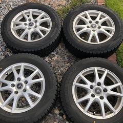 195/65R15【ダンロップ2021年製造】スタッドレスタイヤ