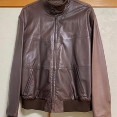 パパスレザーブルゾン(L)