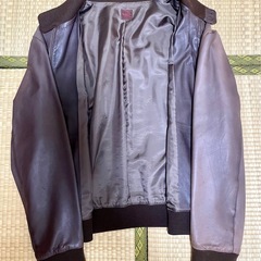 パパスレザーブルゾン(L)