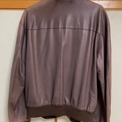 パパスレザーブルゾン(L)