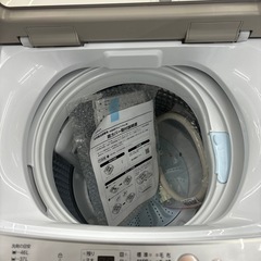 ☆ジモティー割引有☆AQUA/洗濯機/AQW-S6P/6kg/2024