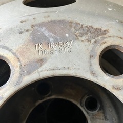 [値下げしました]いすゞエルフ2tダンプホイール6本