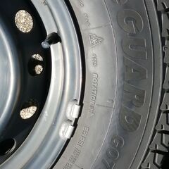 ハイエ-ス､スタッドレス＋純正鉄ホイール