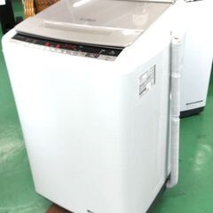 伊勢崎店【現状品】gi11-9 HITACHI 日立 洗濯機 8.0kg BW-V80E 2019年