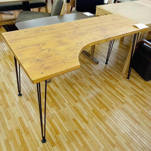☆ジモティ割あり☆ 貧しく デスク ナチュラル クリーニング済 YJ4913