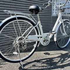 点検済み　中古自転車  BAA 　26インチ　定価◾️33800円オートライト6段ギアつよタイヤ　