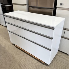 【超美品‼️】日本製♪ 株式会社サン 120cm幅キッチンカウンター 超美品‼️】日本製♪ 株式会社サン 120cm幅キッチンカウンター 食器棚