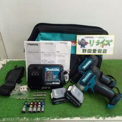 makita マキタ TD110D/DF333D インパクトドライバー・ドライバドリルセット　10.8V【野田愛宕店】【店頭取引限定】【中古】管理番号：IT9LHBYOF1XC