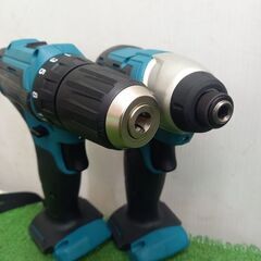 makita マキタ TD110D/DF333D インパクトドライバー・ドライバドリルセット　10.8V【野田愛宕店】【店頭取引限定】【中古】管理番号：IT9LHBYOF1XC