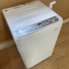 110801 パナソニック5.0kg洗濯機　2019年製