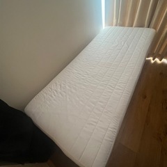 【12/7、12/8午前引き取り限定】無印良品 脚付きマットレス スモール