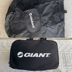 GIANT MR4 ミニベロ 折りたたみ自転車 収納バッグ 空気入れ ライト付き