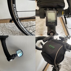 GIANT MR4 ミニベロ 折りたたみ自転車 収納バッグ 空気入れ ライト付き