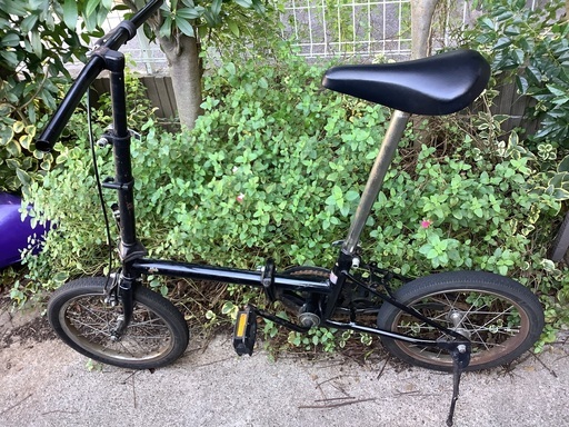 折り畳み自転車 現状品 ジープ JEEPSTER 折り畳み自転車 ショック付き