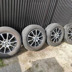 【受渡し者決定済】スタッドレスタイヤホイール付 4本セット 195/65R15 