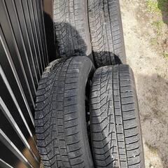 【受渡し者決定済】スタッドレスタイヤホイール付 4本セット 195/65R15 
