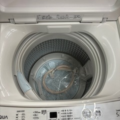 ☆ジモティー割引有☆AQUA/洗濯機/AQW-GS5E7/5.0kg/2020年製