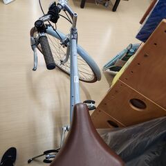 C166】軽快車 シューイングレー 28インチ