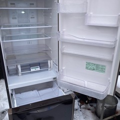 格安　日立　365L 3ドア　真空チルド　自動製氷　ガラスコート
