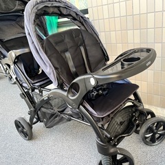 ★美品★KATOJI カトージ　2人でゴーDX デニム　2人乗りベビーカー 楽天市場】二人乗りベビーカー 二人でゴーDX デニム 二人乗り 双子