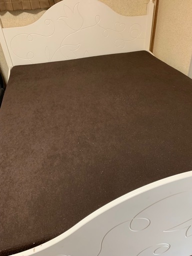 リサイクルサービス八光】幅126㎝ ホワイト 1口コンセント・照明付き