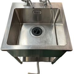 ★1槽シンク W600xD600xH800mm マルゼン 厨房機器 シンク 流し台★ 