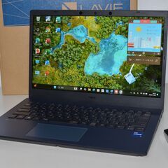 Windowsノート本体 NEC PC-N1475BAL i7-1165G7 16G 512G win11 PC-N1475BAL ノートパソコン LAVIE N14シリーズ ネイビーブルー