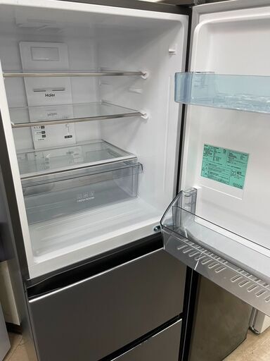 超美品2024製 冷凍冷蔵庫Haier JR-CV29B ハイアール 286L Haier 【配送