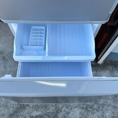 【動作保証あり】SHARP シャープ 2021年 SJ-W354H 350L 3ドア 冷凍冷蔵庫【管理KRR662】