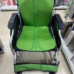 ジモティ来店特価!! 車椅子 ケアテックジャパン グリーン J-1152