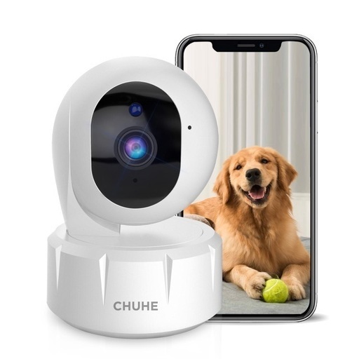 新品未開封☆ネット価格¥4999 【400万画素・5G Wi-Fi対応】屋内防犯カメラ ペットカメラ 見守りカメラ ベイビーモニターPTZ 自動追尾 スマホで見れる 動体検知 プッシュ通知 暗視撮影 360度ベビー老人ペット見守り 遠隔操作 24時間録画 赤外線暗視 双方向音声 監視カメラ ベビーカメラ 室内用ネットワークカメラ 玄関カメラ ワイヤレスカメラ ホームカメラ CHUHE