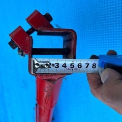 ヤンマー　トラクター 尾輪　左右セット　取付部5cmx5cm 直径役300cm ピン穴1cm パーツ　ロータリー  ビリン アタッチメント　農機具