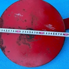 ヤンマー　トラクター 尾輪　左右セット　取付部5cmx5cm 直径役300cm ピン穴1cm パーツ　ロータリー  ビリン アタッチメント　農機具