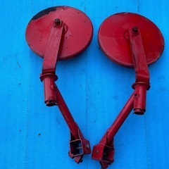 ヤンマー　トラクター 尾輪　左右セット　取付部5cmx5cm 直径役300cm ピン穴1cm パーツ　ロータリー  ビリン アタッチメント　農機具