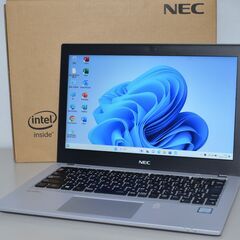 中古良品ノートパソコン NEC PC-VJT16BZG3 Windows11+office 爆速