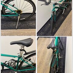 X606-CH4-1788 GIANT ジャイアント エスケープ クロスバイク ダイヤルロック付 グリーン 700×30C