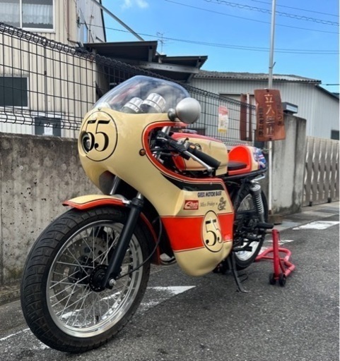 ヴィンテージレーサー風カスタム　キャドウェル125